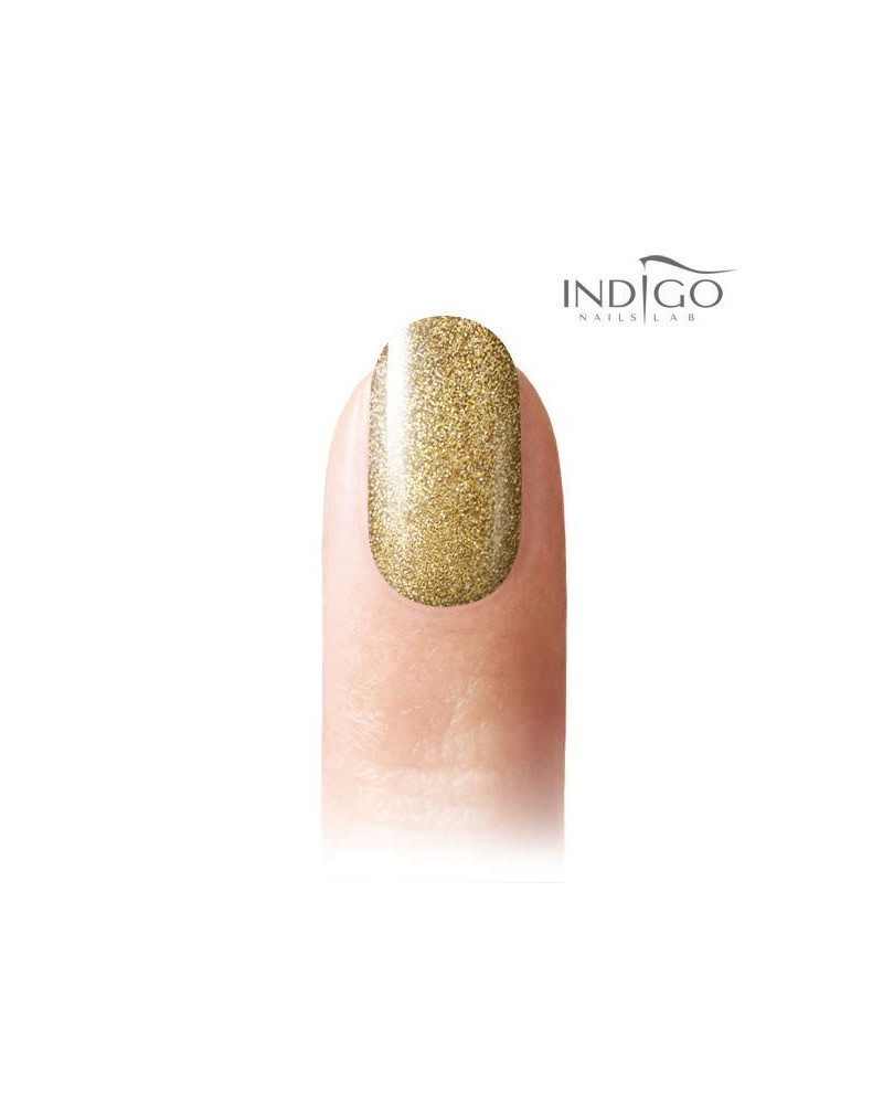 Light Gold Glitter Esmalte semipermanente 7ml