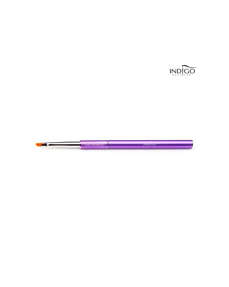 Indigo One Stroke III Brush - de metal