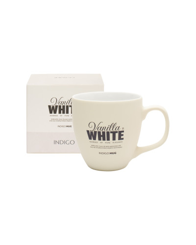 Taza Vanilla White