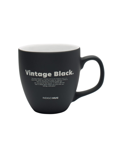 Taza Vintage Black