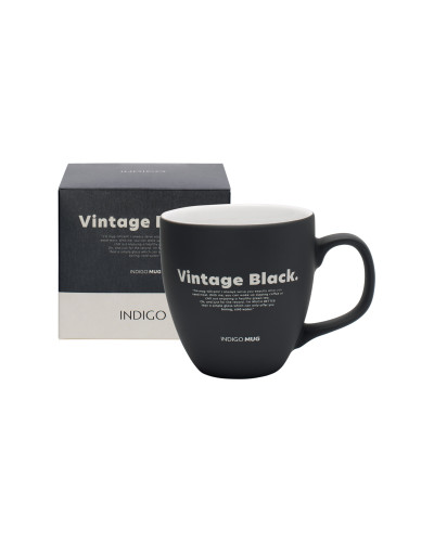 Taza Vintage Black