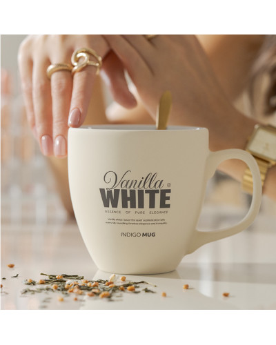 Taza Vanilla White